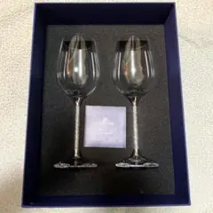 SWAROVSKI スワロフスキー ワイングラス ペア
