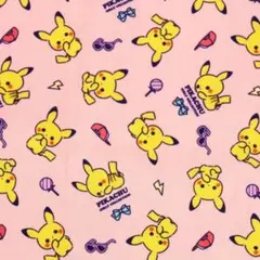 ベビーピカチュウ柄【40×55cm】ポケモン/輸入生地/布