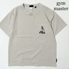 gym master ジムマスター 刺繍 リラックス ポリエステル Tシャツ M