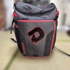 DeMarini 遠征野球バッグ グレー/レッド中古品