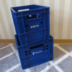 タカナシミルククレート.コンテナケース.4個セット.美品.お得品✨✨