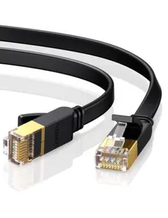 62★CAT 7 LANケーブル 10 Gbps フラットデザイン 15m
