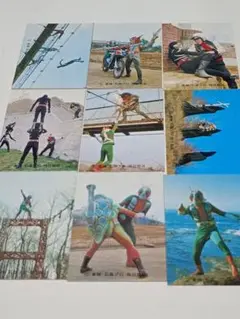 仮面ライダーV3カード9枚