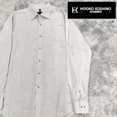 HIROKO KOSHINO ヒロココシノ ワイシャツ 白 Sサイズ
