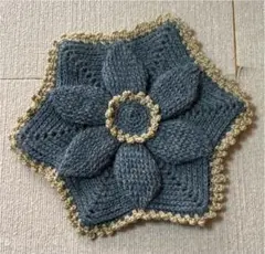 ハンドメイド インテリア 椅子マット 花座布団 チェアパッド マルチカバー