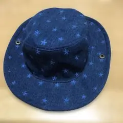 デニム星柄ハット 52cm