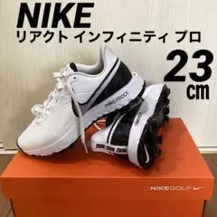 ナイキ ゴルフシューズ リアクト インフィニティ CT6621-102 23㎝