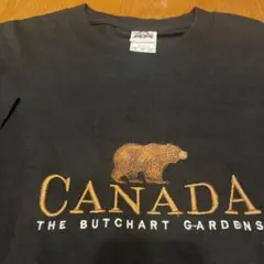 ALSTYLE /Canada/刺繍Tシャツ/XL/黒