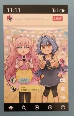 チェキ　まいまいごえん　ヒカマリ　ヒカル　マリア　漫画　まんがえん　ブロマイド