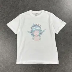 超希少 非売品 窪之内英策 イラスト 描き下ろし 半袖 Tシャツ ホワイト 白