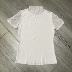 filuse/薄いピンク 半袖Tシャツ /F