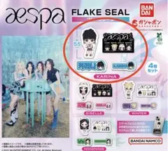 aespa エスパ フレークシール ／ KARINA 新品未開封品 ガチャ