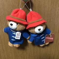 パディントンベア キーホルダー ぬいぐるみ　2個セット