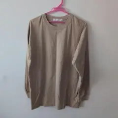 MOUSSY ベージュ 長袖カットソー F