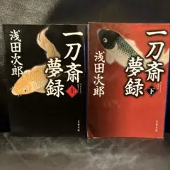 一刀斎夢録 上下 2冊セット　文春文庫
