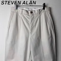 STEVEN ALAN タック チノパン スティーブンアラン トラウザーズ