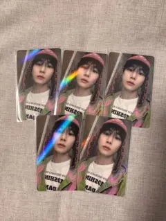 SHINeeキーPleasureShopサイン会　ホログラムトレカ5枚セット