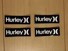 Hurley ロゴステッカー 4枚セット