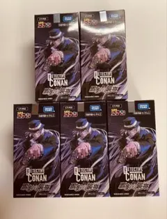 名探偵コナンカードゲーム 黒影の襲来 5BOX 未開封