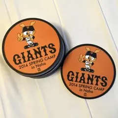 プロ野球 ジャイアンツ GIANTS コースター 2014 キャンプ 沖縄