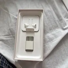 iPhone本体 イヤフォン 充電器付き