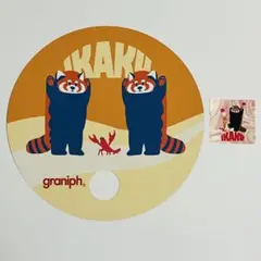 グラニフ イカク うちわ ステッカー ノベルティ　②