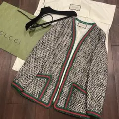 GUCCI グッチ ツィードジャケットコート サイズ40 オーバーサイズ羽織り