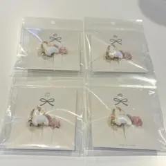 【ハンドメイド】ユニコーン スター ヘアクリップ セット