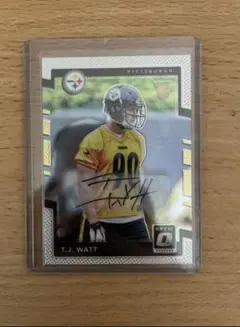 T.J. WATT Panini TJ ワット　サイン NFL カード