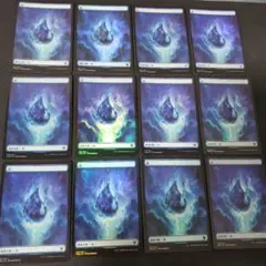 島 フルアート foil 12枚セット