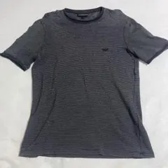 EMPORIO ARMANI 00s y2k archive ボーダー ピチT