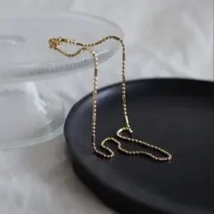 AJIRO アジロ　サージカルステンレス　シンプルチェーン　ネックレス