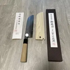 (研ぎ済み) 美品　一竿子忠綱 薄刃包丁 別打ち高級和包丁 刀匠 堺一竿子忠綱 出刃包丁