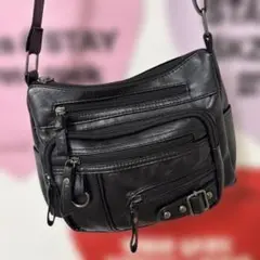 アウトポケット ヴィンテージライク ショルダーバッグ