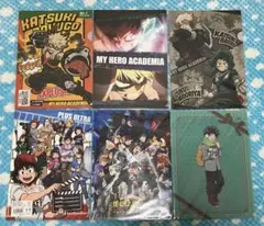 ヒロアカ クリアファイル まとめ売り 劇場版 バレンタイン 爆豪 緑谷