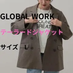 GLOBALWORK MATINEE LINE ウールライクストレッチジャケット