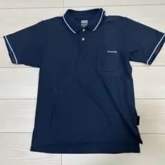 Columbia ネイビー ポロシャツ Sサイズ