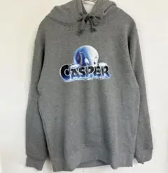 新品 キャスパー フードパーカー グレー