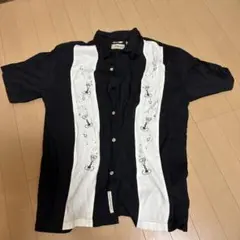 Cubavera アロハシャツ L 黒白
