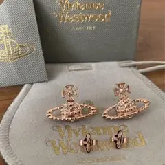定番ピアス ピンクゴールド 刻印あり