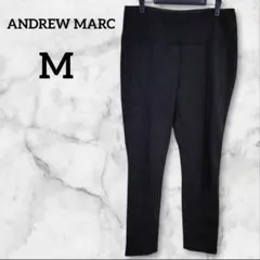 1点限定⭐️ANDREW MARC【M】 スリムパンツ 　ブラック　黒
