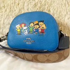 未使用✨COACH×PEANUTS スヌーピー コラボ ショルダーバッグ コーチ
