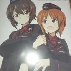 ガールズ＆パンツァー 　西住みほ　西住まほ　額装　B5サイズ