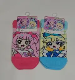 ひみつのアイプリ　靴下　みつき　ひまり　２点セット　１５〜２０cm