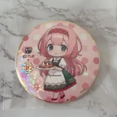 ポポラマーマ 周央サンゴ コラボ レア キラキラ 缶バッジ ホログラム