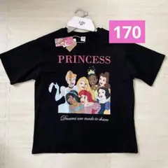 新品未使用　♡ディズニープリンセス♡ 170.リトシー　Tシャツ