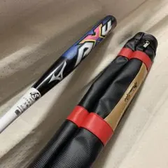 ミズノAX-4 ソフトボール3号バット ミズノプロバットケース