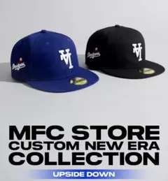 新品　MFCストア限定　ニューエラ　ドジャース　アップサイドダウン　キャップ
