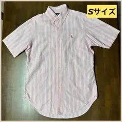 Ralph Lauren 半袖シャツ 「Sサイズ 」ストライプ