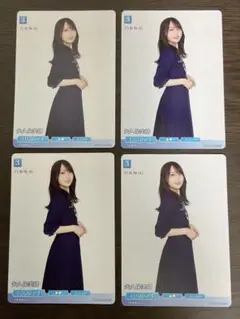 矢久保美緒 乃木坂46 ビルディバイドブライト トレカ 同柄 4枚セット